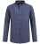 D555 Middlesbrough Long Sleeve AOP Micro Blue Shirt Navy - Chemises - Chemises Grandes Tailles Hommes