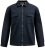 D555 Cleveley Long Sleeve Heavy Shacket Overshirt Navy - Chemises - Chemises Grandes Tailles Hommes