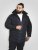 D555 Workington Veste Matelassée À Capuche Avec Doublure Sherpa Bleu Marine - Vestes - Vestes Homme Grandes Tailles
