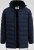 D555 Workington Veste Matelassée À Capuche Avec Doublure Sherpa Bleu Marine - Vestes - Vestes Homme Grandes Tailles