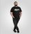 D555 Ginza Tokyo with Dragon Crew Neck T-shirt Black - T-shirts - T-shirts Homme Grande Taille