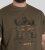 D555 Stockton Gorilla Playing Drums Crew Neck T-Shirt Khaki - T-shirts - T-shirts Homme Grande Taille