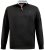 D555 Russel Fleece Sweatshirt with Chest Embroidery Black - Sweatshirts & hoodies - Sweatshirts/Hoodies grande taille homme