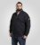 D555 Russel Zip Through Fleece Sweatshirt with Chest Embroidery Navy - Sweatshirts & hoodies - Sweatshirts/Hoodies grande taille homme