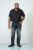 D555 Benson Tapered Fit Stretch Jeans Stonewash - Jeans et Pantalons - Jeans et Pantalons grande taille 