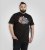 D555 Dewsbury Skeleton on Bike Crew Neck T-Shirt Black - T-shirts - T-shirts Homme Grande Taille