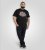 D555 Dewsbury Skeleton on Bike Crew Neck T-Shirt Black - T-shirts - T-shirts Homme Grande Taille