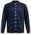D555 Gillingham Gilet Tricoté Zippé Avec Doublure Bleu Marine - Sweatshirts & hoodies - Sweatshirts/Hoodies grande taille homme