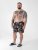 D555 Dawson AO Short de Bain avec Imprimé Hawaïen Bleu Marine - Sous-vêtements & bain - Sous-vêtements Grande Taille