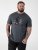 D555 Craig Gorilla Biker T-shirt Imprimé Gris Foncé - T-shirts - T-shirts Homme Grande Taille