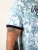 D555 Shoreham AO T-shirt avec Imprimé Venice Beach Bleu - T-shirts - T-shirts Homme Grande Taille