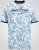 D555 Shoreham AO T-shirt avec Imprimé Venice Beach Bleu - T-shirts - T-shirts Homme Grande Taille