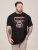 D555 Perkins T-shirt imprimé Noir - T-shirts - T-shirts Homme Grande Taille