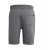 D555 Lindon Jersey Shorts Grey - Pantalons/shorts de survêtement - Survêtement/jogging grandes tailles