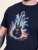 D555 Slater T-shirt imprimé Bleu marine - T-shirts - T-shirts Homme Grande Taille