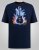 D555 Slater T-shirt imprimé Bleu marine - T-shirts - T-shirts Homme Grande Taille