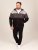 D555 Fitzgerald Zip Through Hoody With Cut & Sew Panels Noir - Sweatshirts & hoodies - Sweatshirts/Hoodies grande taille homme