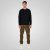 Double Outfitters MTOP-1141 Sweat-shirt Noir - Sweatshirts & hoodies - Sweatshirts/Hoodies grande taille homme