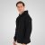 Double Outfitters MTOP-1160 Sweat à capuche zippé Noir - Sweatshirts & hoodies - Sweatshirts/Hoodies grande taille homme