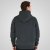 Double Outfitters MTOP-1160 Sweat à capuche zippé Vert foncé - Sweatshirts & hoodies - Sweatshirts/Hoodies grande taille homme