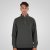 Double Outfitters MTOP-1163 Sweat-shirt col zippé Kaki - Sweatshirts & hoodies - Sweatshirts/Hoodies grande taille homme
