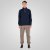 Double Outfitters MTOP-1163 Sweat-shirt col zippé Bleu marine - Sweatshirts & hoodies - Sweatshirts/Hoodies grande taille homme