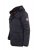D555 Lonsdale Parka Style Jacket With Embroidery Patch On Sleeve Black - Vestes - Vestes Homme Grandes Tailles