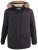 D555 Dundee Parka Jacket With Fur trimming and Teddy Fur Lined hood - Vestes - Vestes Homme Grandes Tailles