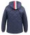 D555 Angus Diamond Quilted Puffer Jacket Navy - Vestes - Vestes Homme Grandes Tailles