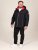 D555 Jamie Soft Shell Detachable Hood Padded Jacket Noir TALL - TALL vestes - Vestes TALL pour hommes grands