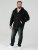 D555 Cantor Hoodie Black - Sweatshirts & hoodies - Sweatshirts/Hoodies grande taille homme