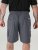 D555 Nick Short Cargo avec Taille Élastique Gris - Shorts - Shorts hommes grande taille