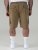 D555 Nick Short Cargo avec Taille Élastique Beige - Shorts - Shorts hommes grande taille
