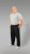 20 Nodi Grecale Stretch Fleece Cotton Sports Pants with Enzyme and Soft Touch Treatment Black - Pantalons/shorts de survêtement - Survêtement/jogging grandes tailles