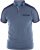 D555 Jones Polo Denim Marl/Navy - Polos - Polos homme grande taille
