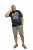D555 NEAL Brooklyn Crew Neck T-Shirt Black - T-shirts - T-shirts Homme Grande Taille