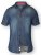 D555 DESTIN Twin Pocket Short Sleeve Vintage Denim Shirt - Chemises - Chemises Grandes Tailles Hommes