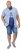 D555 JAIDEN Short Sleeve Shirt & T-shirt Combo - Chemises - Chemises Grandes Tailles Hommes