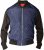 D555 LOUIS Lined Bomber Jacket Navy/Black - Vestes - Vestes Homme Grandes Tailles