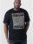 D555 OAKLEY LA Geometric Print Crew Neck T-Shirt Black - T-shirts - T-shirts Homme Grande Taille
