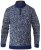 D555 MARSDEN Neck Sweater Navy/Ecru - Sweatshirts & hoodies - Sweatshirts/Hoodies grande taille homme