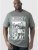D555 RUEBEN NY City Print T-Shirt Khaki - T-shirts - T-shirts Homme Grande Taille