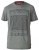 D555 OAKLEY LA Geometric Print Crew Neck T-Shirt Khaki - T-shirts - T-shirts Homme Grande Taille