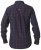 D555 Nixon LS Shirt Navy/Wine - Chemises - Chemises Grandes Tailles Hommes
