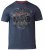 D555 Bradley T-shirt Blue - T-shirts - T-shirts Homme Grande Taille