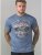 D555 Bradley T-shirt Blue - T-shirts - T-shirts Homme Grande Taille