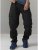 D555 Nelson Stretch Tapered Cargo Pants Black - Jeans et pantalons - Jeans et Pantalons grande taille 