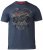 D555 Bradley T-shirt Blue - T-shirts - T-shirts Homme Grande Taille