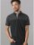 D555 Jauram Polo Black - Polos - Polos homme grande taille