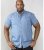 D555 Limburg Short Sleeve Shirt Blue - Chemises - Chemises Grandes Tailles Hommes